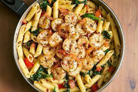 Shrimp pasta